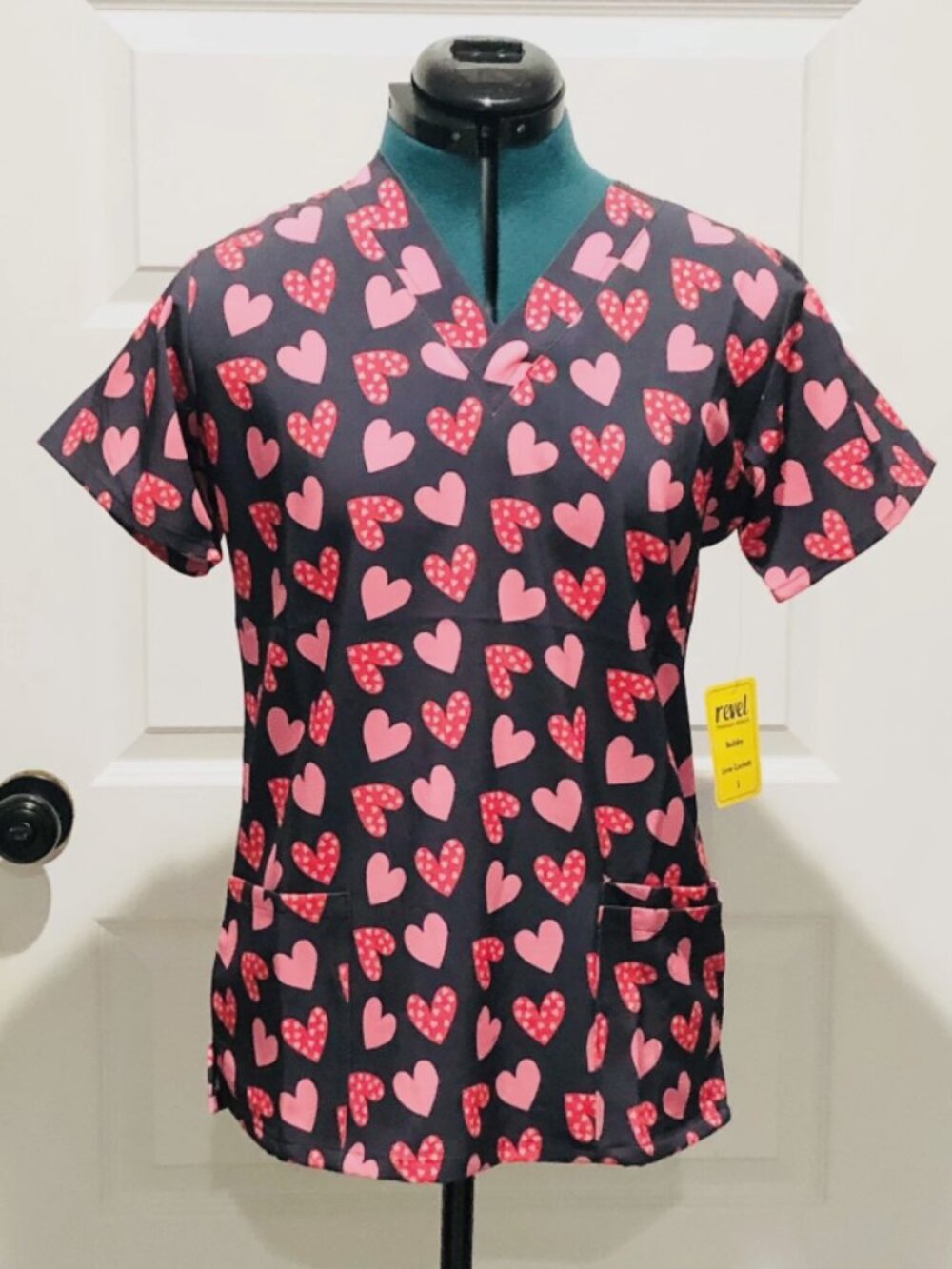 NWT Revel Scrub Top Bundle Of 3 Size Small - Picture 4 of 5